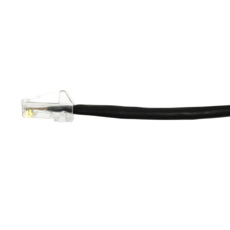 COMPULINK CBL ASSY MOD D/E 24-4PR, STRANDED CAT5E A/B 3FT, BLACK M88DE3FL502